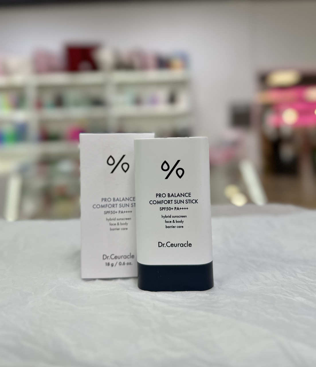 Сонцезахисний стик із пробіотиками для обличчя Dr. Ceuracle Pro Balance Comfort Sun Stick SPF50+ PA++++ 18г