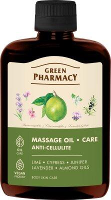 Олія для догляду та масажу Green Pharmacy Антицелюлітна 200 мл