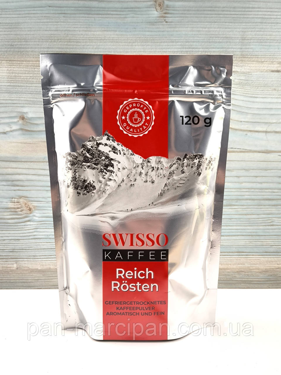 Кава розчинна Swisso Reich Rosten 120 г (Німеччина), фото 1