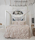 Комплект постільної білизни євро розмір Altinbasak ранфорс fortuna sabre