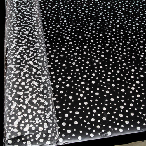 М'яке скло на стіл із малюнком голограма, ширина 60 см 800 мк