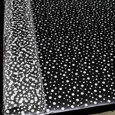 М'яке скло на стіл із малюнком голограма, ширина 60 см 800 мк