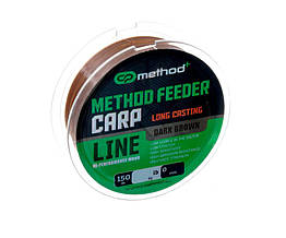 Жилка Carp Pro Method+ Method Feeder Carp Dark Brown 150м 0.25мм (CP4715-025)