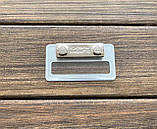 Металевий бейджик на магніті з віконцем 12, фото 2