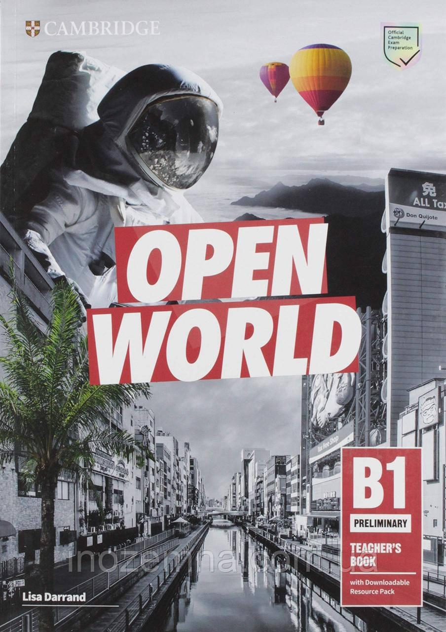 Open World B1 Preliminary Teacher's Book with Downloadable Resource Pack (книга для вчителя з онлайн)
