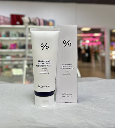 Кремова пінка для вмивання з пробіотиками Dr. Ceuracle Pro Balance Creamy Deep Cleansing Foam 150мл, фото 1