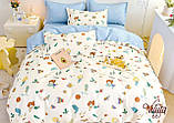 Дитяча постільна білизна в ліжечко сатин Вілюта 687 Дитячий, фото 2