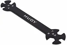Ключ HUDY SCX10 D90 для ремонту RC автомобілів, човнів, 3/4/5/5.5/7/8MM