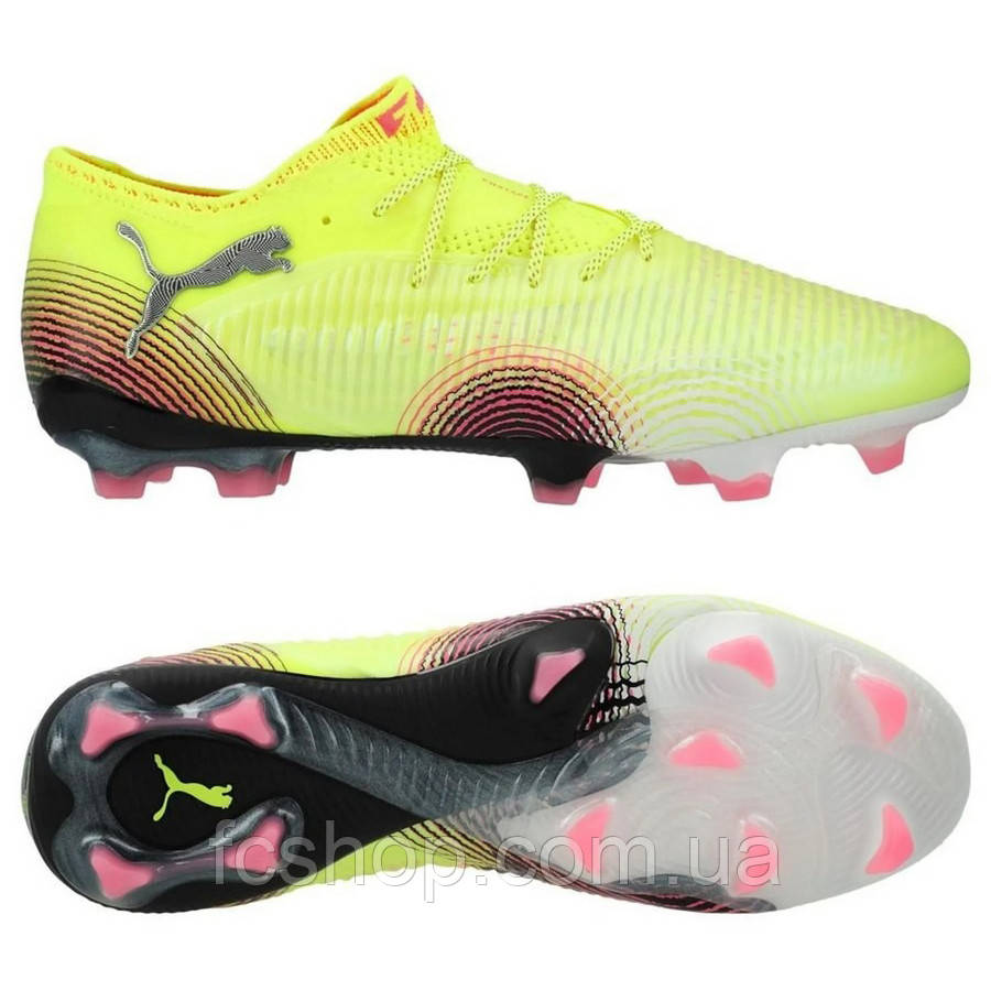 Футбольні бутси Puma Future 8 Ultimate Low FG 108361-03, Салатовий, Розмір (EU) — 42