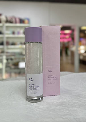 Стартова есенція з ресвератролом та екстрактом журавлини Dr.Ceuracle Vegan Active Berry First Essence 150мл, фото 4