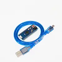 Мікроконтролер ATmega32u4, USB кабель MINI Board