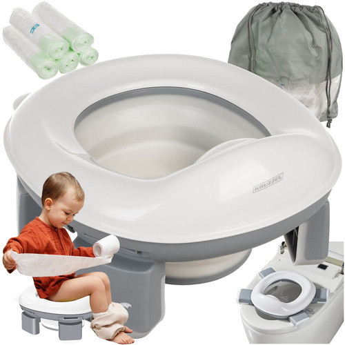 Дитячий дорожній горщик складаний Kruzzel 25510