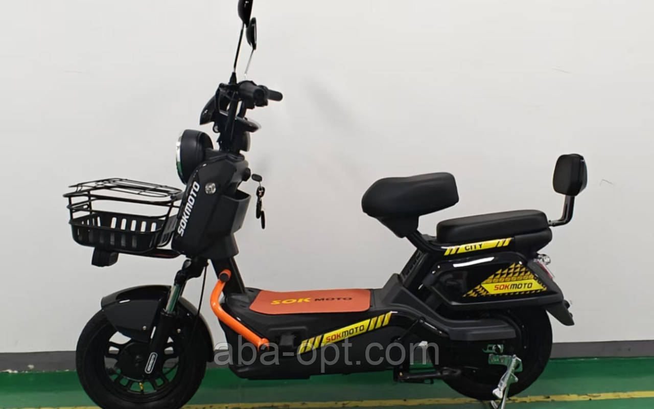 Електровелосипед SOK CITY PRO 1200W- 60V-28Ah шини 10"/10" дешево купити в інтернет-магазині, фото 1