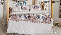 Комплект постільної білизни євро розмір Altinbasak ранфорс anitta anew