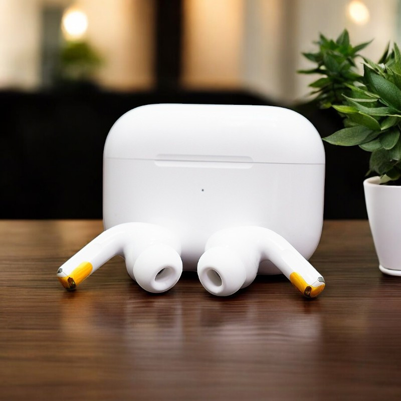 Бездротові Bluetooth навушники AirPods Hoco DES08 Air TWS навушники вакуумні з мікрофоном для телефону, білий