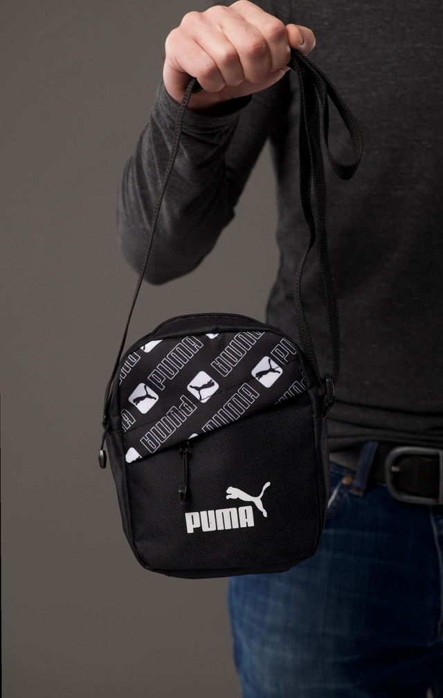 Сумка барсетка з кишенями та відділеннями