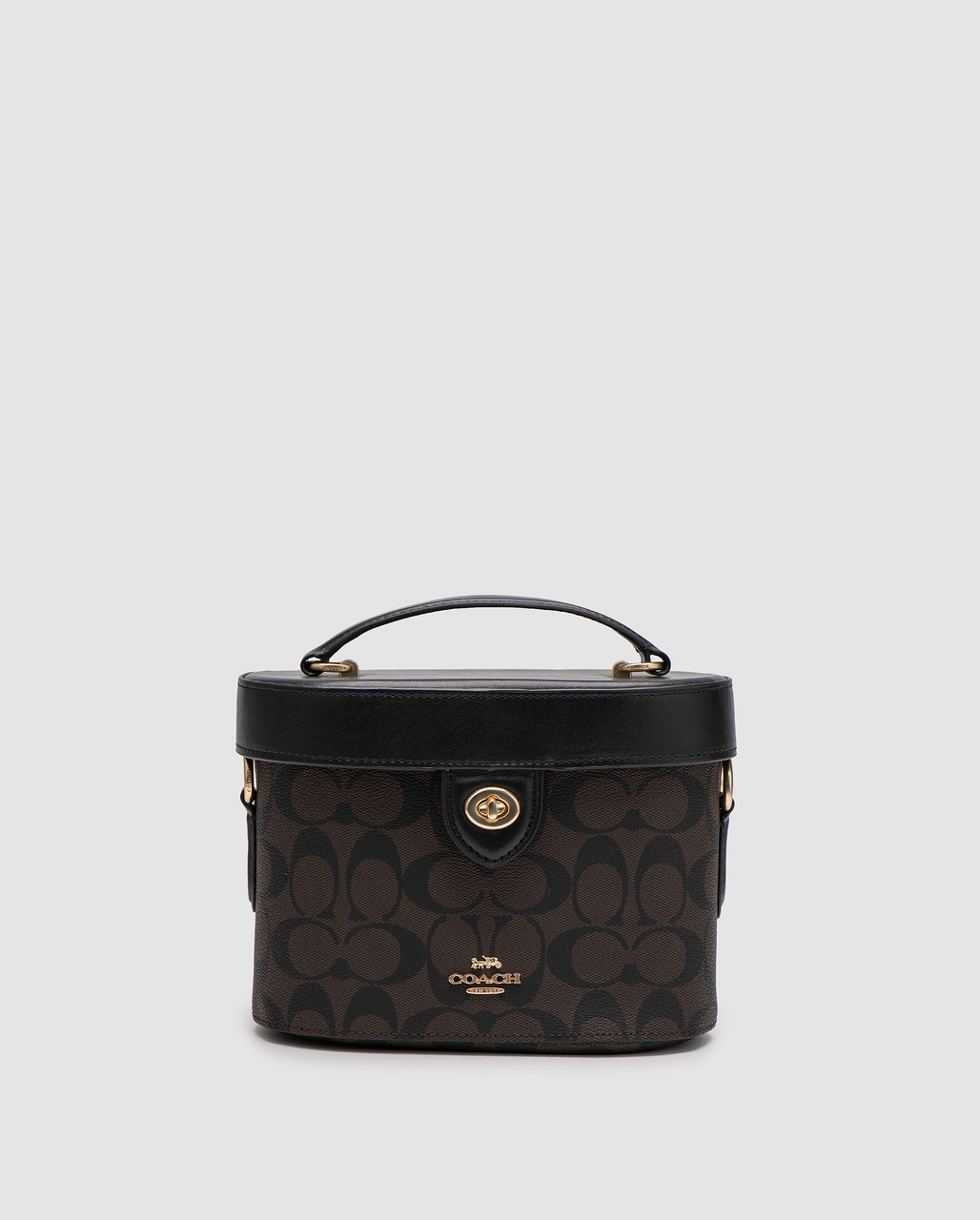 💎 Coach Kay Crossbody Brown In Signature Canvas 19 х 15 х 10 см, фото 1