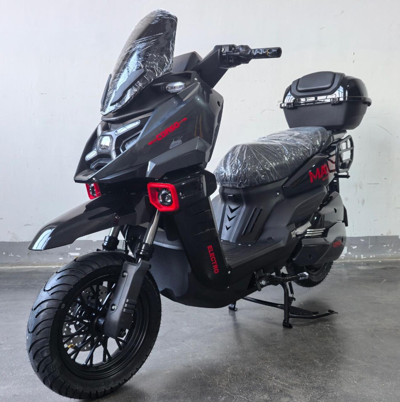 Електроскутер Corso Maverick 2000Вт, 72V/38Ah, Шини 12"