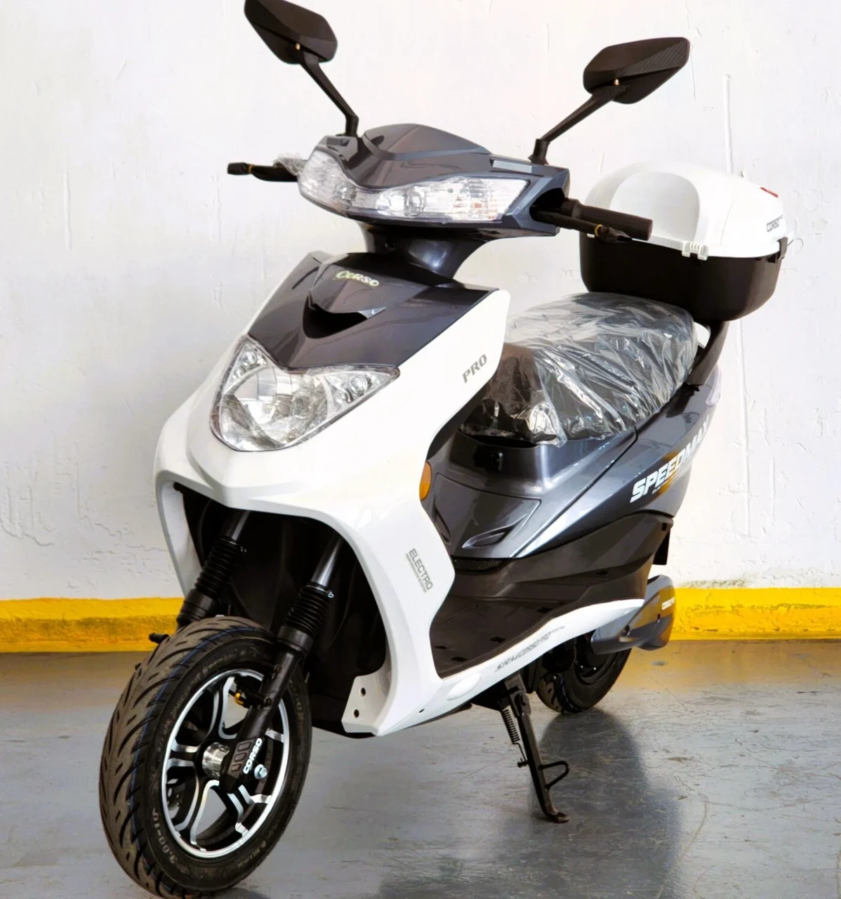 Електроскутер Corso SpeedMax 1000Вт, 72V/20Ah, колеса 10" Корсо спідмакс