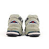 Чоловічі кросівки New Balance 2002R Light Grey ML2002RA Cірі Взуття Нью Баланс 2002Р замша сітка демісезон, фото 2