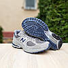 Чоловічі кросівки New Balance 2002R Light Grey ML2002RA Cірі Взуття Нью Баланс 2002Р замша сітка демісезон, фото 4