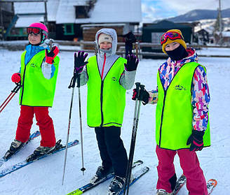 Дитячі жилети кислотний колір 