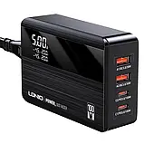 Швидкий зарядний пристрій USB C LDNIO 100 Вт GaN USB C, фото 5