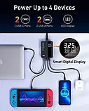 Швидкий зарядний пристрій USB C LDNIO 100 Вт GaN USB C, фото 6