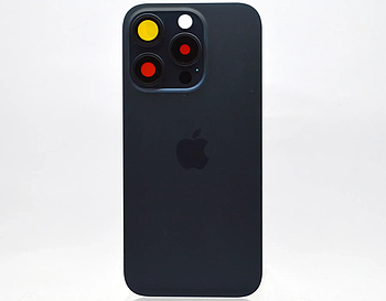 Задня кришка зі склом камери Apple iPhone 15 Pro Blue Titanium Original