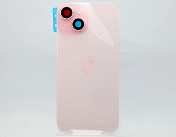 Задня кришка зі склом камери Apple iPhone 15 Pink Original