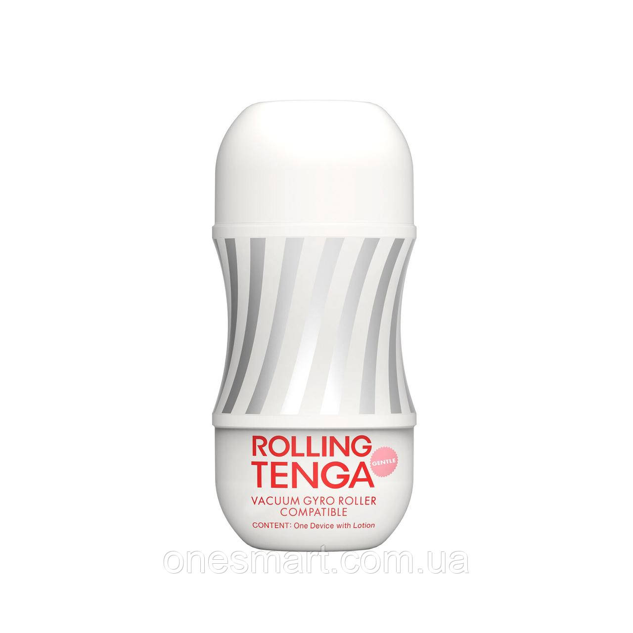 Мастурбатор Tenga Rolling Gyro Roller Cup Gentle для ніжної стимуляції з унікальним рельєфом, фото 1
