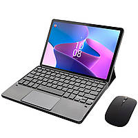 Клавіатура-підставка бездротова Smart Keyboard + Мишка для Lenovo Tab K10 Ukr+Eng Black