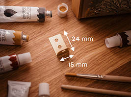 Куточок для рамок. Колір "золото". 24х15мм