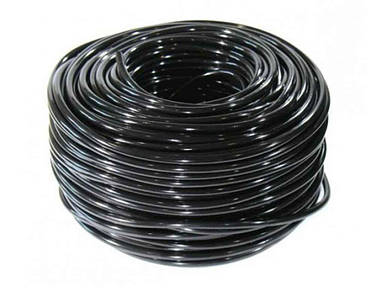 Трубка ПВХ крапельна чорна 100м ТМ PRESTO-PS FG