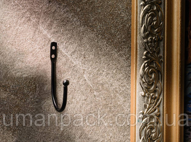 Гачок. 90х52мм. Колір чорний.