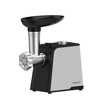 Електрична м'ясорубка для фаршу 1700 Вт електром'ясорубка Sokany SK-087