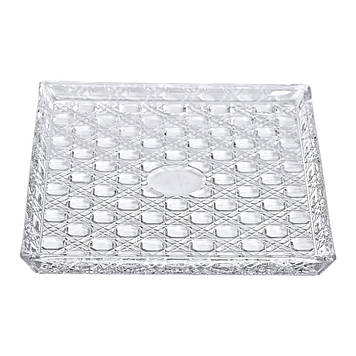 Блюдо для закусок Lirmartur скляне 24,5*20,5*2 см HP-YH-38