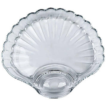 Блюдо сервірувальне для закусок із соусником 21х19х3 см скляне HP-YH-58