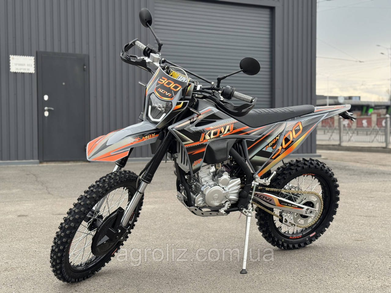 Мотоцикл Kovi Max 300 (помаранчовий), фото 1