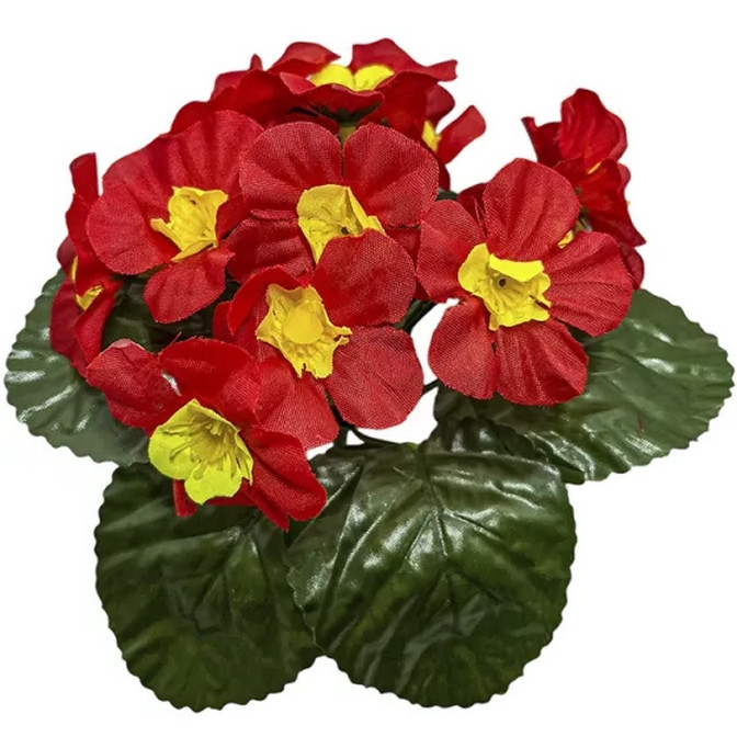 Штучні квіти букет примулу об'ємне заливання, 20 см (40 шт. в уп), фото 1