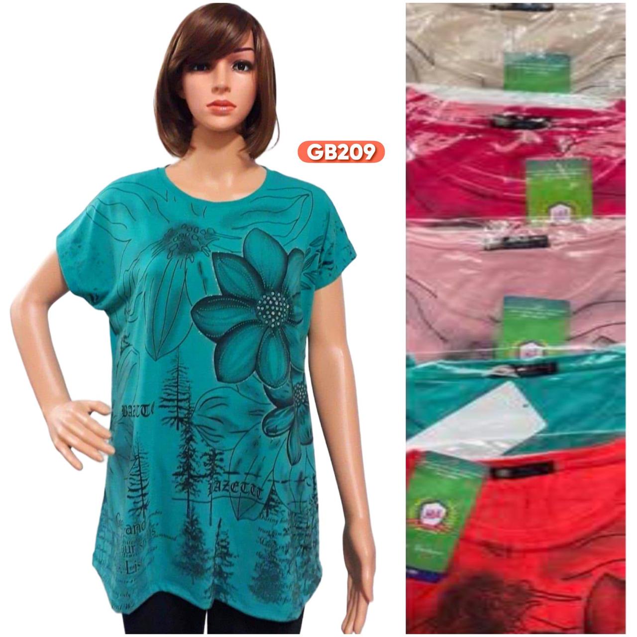 Туніка жіноча бавовна розмір норма 3XL-6XL (48-56) Мікс колір (від 5 шт.)