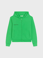Дитячий зелений худі двунитка на блискавці з органичної бавовни Pangaia 98-104 см (3-4 Y)