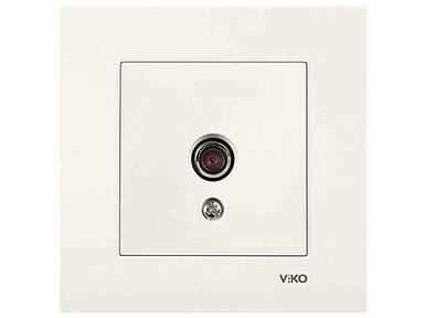 Розетка ТВ Крем Karre ТМ VIKO FG