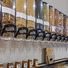 Гравітаційна ємність 20 л GB150-20 FN Диспенсер для сипучих продуктів, фото 4
