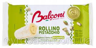 Тістечка Balconi Rollino фісташка 222 гр, фото 1