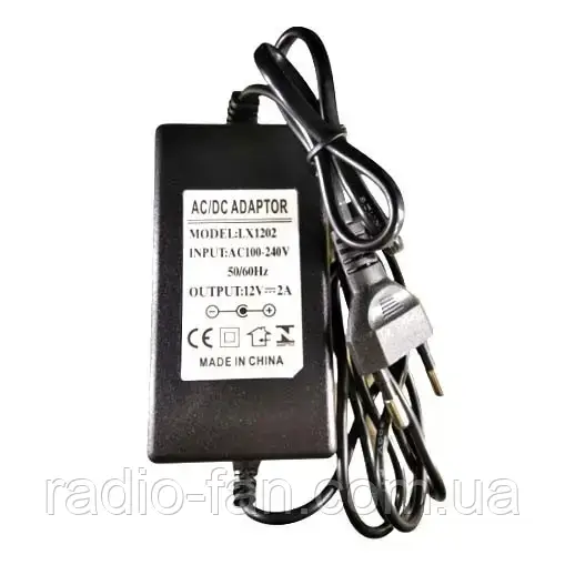 Блок живлення 12v 2a