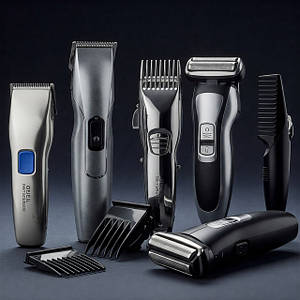 Тримери, машинки для стриження, електробритви