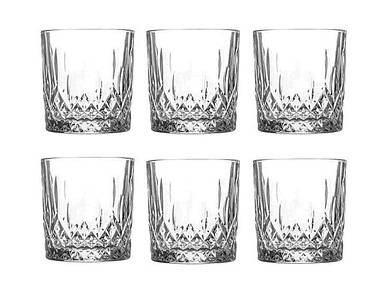 Набіл склянок для віскі 6шт 330мл ODIN , h-9,1см (под.упак.) ТМ LAV