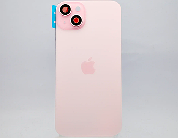 Задня кришка зі склом камери Apple iPhone 15 Plus Pink Original