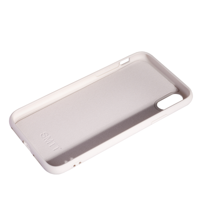 Силіконовий чохол Case SMTT (AA) для Apple iPhone X/Xs Pink Sand, фото 3